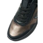 Дамски спортни обувки от естествена кожа Ara H ширина черни/кафяви - Image 5