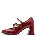 Дамски обувки на ток Tamaris Antishokk червени - Image 2