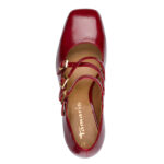 Дамски обувки на ток Tamaris Antishokk червени - Image 6