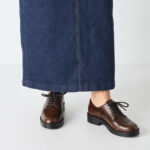 Дамски ежедневни обувки Tamaris кафяв лак - Image 5