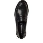 Дамски кожени мокасини Tamaris Touch it черни - Image 5