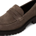 Дамски кожени мокасини Tamaris Touch it кафяви - Image 4