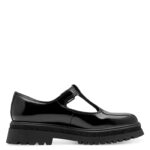 Дамски лачени обувки Tamaris Touch it черни - Image 4