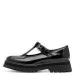 Дамски лачени обувки Tamaris Touch it черни - Image 3