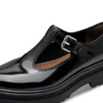 Дамски лачени обувки Tamaris Touch it черни - Image 6