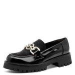 Дамски ежедневни обувки/мокасини Tamaris Touch it черен лак