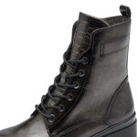 Дамски боти естествена кожа Tamaris антрацит - Image 5