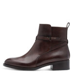 Дамски елегантни боти естествена кожа Tamaris Touch it кафяви - Image 2