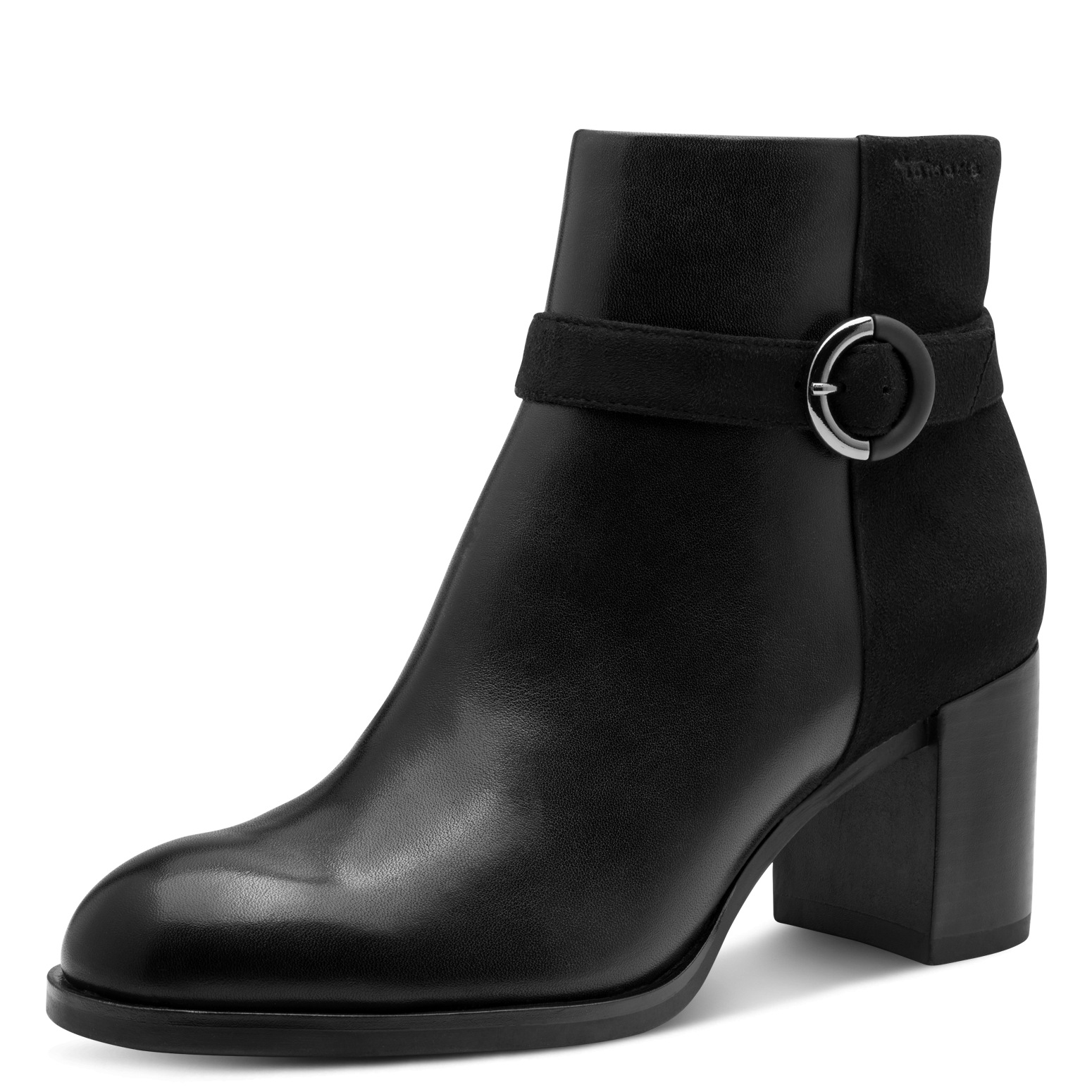 001-25363-45-001-300 Дамски боти на ток Tamaris Touch it черни - Image 1