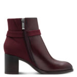 Дамски боти на ток Tamaris Touch it бордо - Image 3