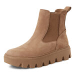 Дамски ежедневни боти Tamaris бежови