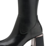 Дамски ботуши на ток Tamaris черни - Image 5