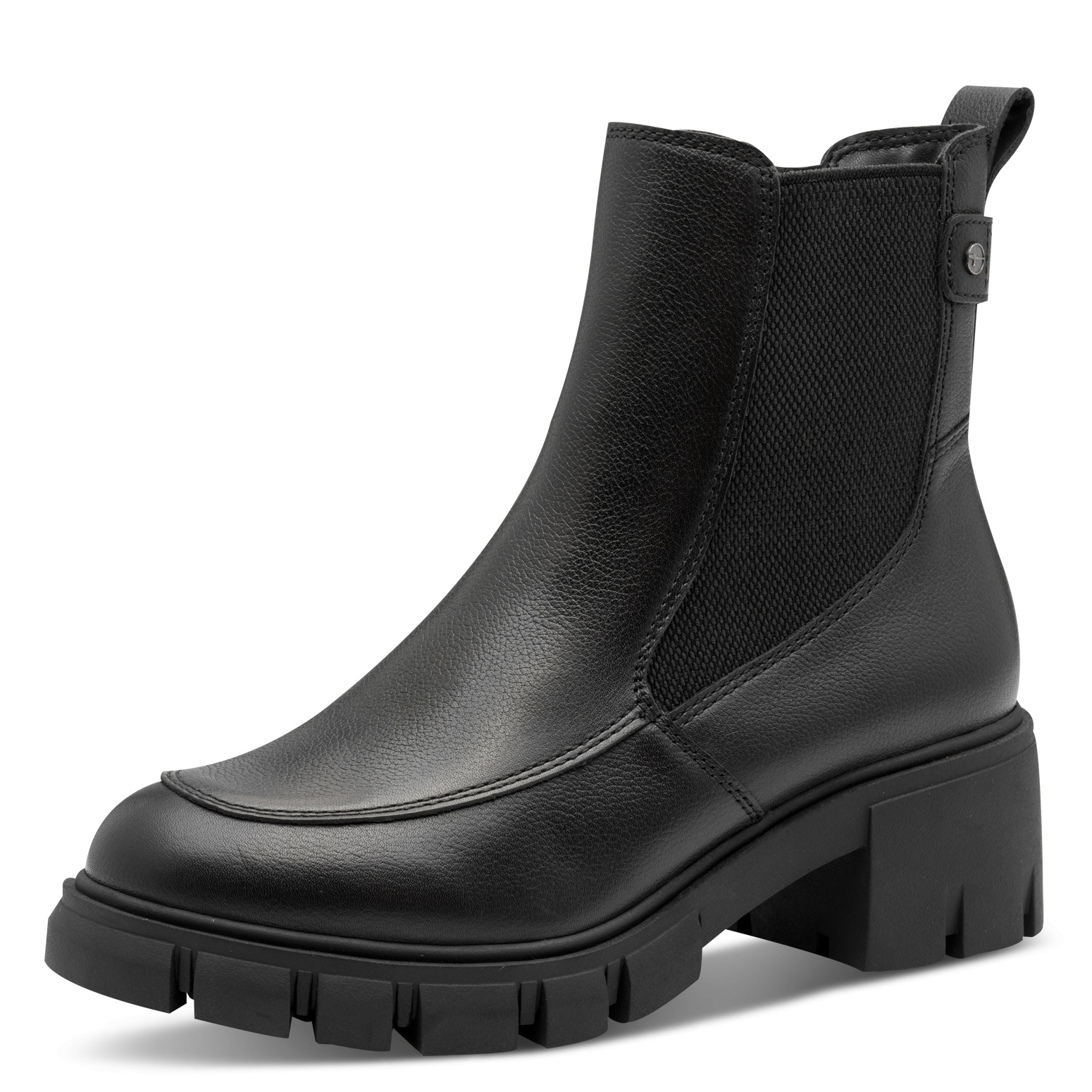 001-25822-45-003-300 Дамски черни боти на ток Tamaris - Image 1