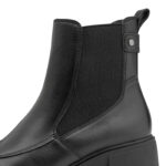 Дамски черни боти на ток Tamaris - Image 4