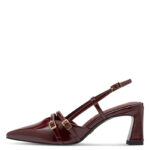 Дамски елегантни обувки на ток Tamaris Touch it бордо - Image 2