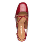 Дамски обувки на ток Tamaris Touch it червени - Image 6