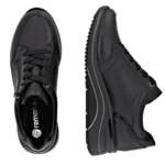 Дамски спортни обувки на платформа/сникърси Remonte Tex D0T03-00 черни - Image 6