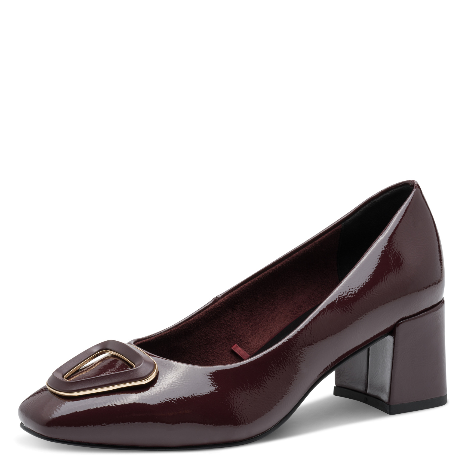 002-22425-45-511-300 Дамски елегантни обувки на ток Marco Tozzi бордо - Image 1