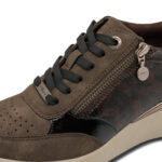 Дамски спортни обувки на платформа/сникърси S.Oliver кафяви - Image 4