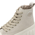 Дамски бежови кецове на платформа S.Oliver - Image 3