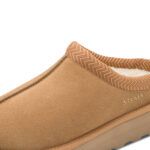 Дамски велурени чехли S.Oliver бежови - Image 3