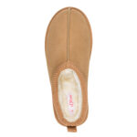 Дамски велурени чехли S.Oliver бежови - Image 5