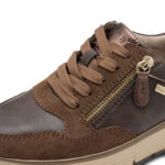 Дамски спортни обувки Jana H ширина кафяви - Image 4