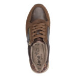 Дамски спортни обувки Jana H ширина кафяви - Image 5