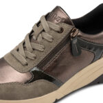 Дамски спортни обувки на платформа Jana кафяви - Image 3