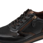 Дамски спортни обувки Jana черни/кафяви - Image 4