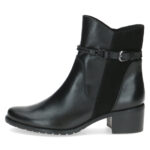 Дамски боти естествена кожа Caprice черни - Image 2
