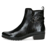 Дамски кожени боти Caprice черен лак - Image 2