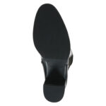 Дамски кожени ботуши на ток Caprice Antishokk черни - Image 4