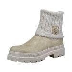 Дамски ежедневни боти без връзки Bagatt бежови