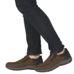 Мъжки ежедневни обувки без връзки Rieker 03651-25 Tex мембрана кафяви