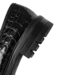 Дамски кожени обувки Ara High Soft черен лак - Image 8