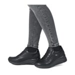 Дамски спортни обувки на платформа/сникърси Remonte Tex D0T03-00 черни