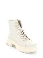 Дамски ежедневни боти Rieker W1877-00 слонова кост - Image 5