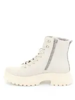 Дамски ежедневни боти Rieker W1877-00 слонова кост - Image 2