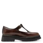 Дамски лачени обувки Tamaris Touch it кафяви - Image 5