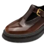 Дамски лачени обувки Tamaris Touch it кафяви - Image 4