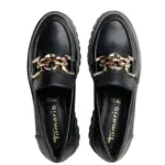 Дамски ежедневни обувки/мокасини Tamaris Touch it черни - Image 8