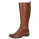 Дамски кожени ботуши Caprice Airmotion кафяви