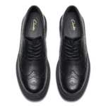 Дамски кожени обувки Clarks Orinoco3 Derby черни - Image 4