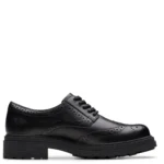 Дамски кожени обувки Clarks Orinoco3 Derby черни - Image 3