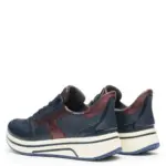 Дамски спортни обувки/сникърси Ara High Soft H ширина сини/бордо - Image 4