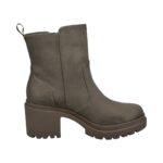 Дамски боти на ток Bagatt сиви - Image 3