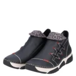 Дамски ниски боти Rieker 45983-00 Antistress черни - Image 2