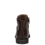 Мъжки боти естествена кожа Bugatti тъмно кафяви - Image 5