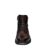 Мъжки боти естествена кожа Bugatti тъмно кафяви - Image 4